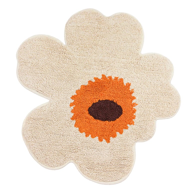 マリメッコ marimekko バスマット 玄関マット ミニラグ 73×74cm Unikko