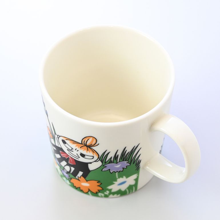 アラビア ARABIA マグカップ 300ml MOOMIN ムーミンコレクション ちびのミイ メドウ 1062211 北欧食器 洋食器 名入れ可有料【スペシャルラッピング660円(別売り)】