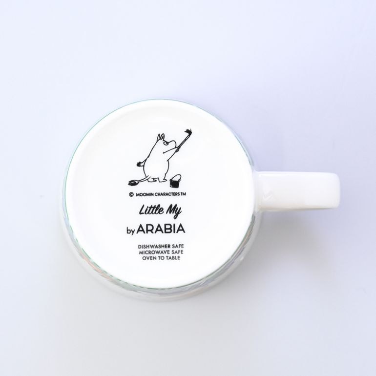 アラビア ARABIA マグカップ 300ml MOOMIN ムーミンコレクション ちびのミイ メドウ 1062211 北欧食器 洋食器 名入れ可有料【スペシャルラッピング660円(別売り)】