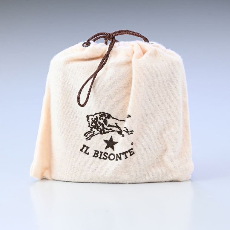 イルビゾンテ IL BISONTE 財布 二つ折り財布 ミニ財布 メンズ レディース カウハイドレザー キャラメル ヤキヌメ C0984 P 145 箔押し名入れ可有料【スペシャルラッピング660円(別売り)】