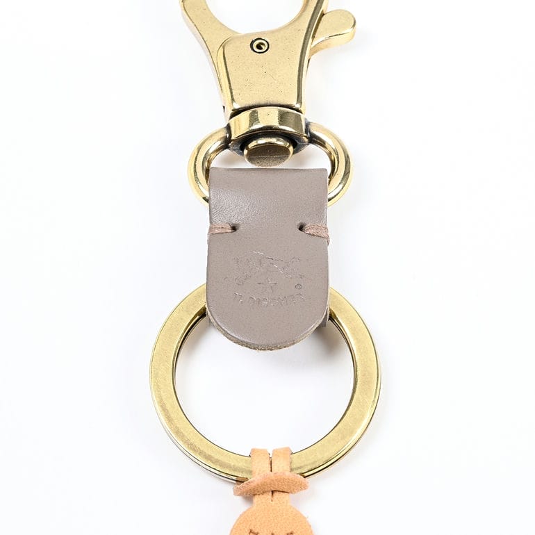 イルビゾンテ IL BISONTE キーリング キーホルダー メンズ レディース バケッタレザートールトラ C0551 P 618 SKH016PG0001GY103B 名入れ可有料【スペシャルラッピング660円(別売り)】