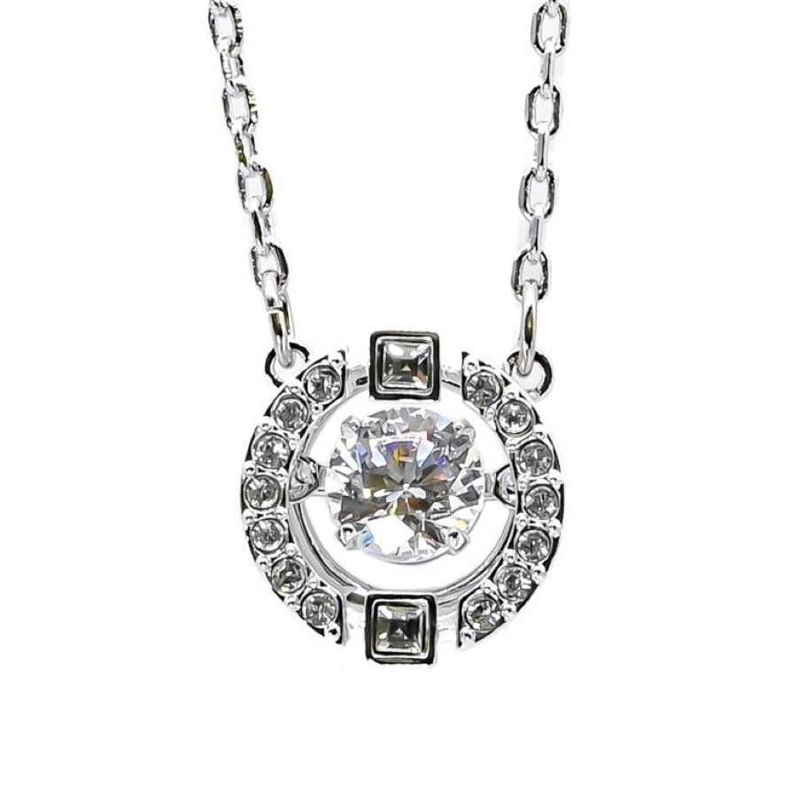 スワロフスキー　ネックレス　Nirvana Crystal 正規品　美品　箱付 楽天市場】SWAROVSKI(スワロフスキー) ネックレス 水色 フラワー