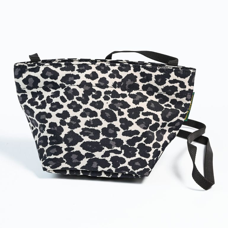 エルベシャプリエ Herve Chapelier 1927F ミニショルダーバッグ ポシェット レディース 舟形 XS ナイロン パンサー ブラン ヒョウ柄 1927F F29