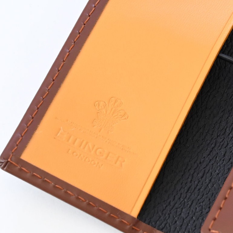 エッティンガー ETTINGER キーケース メンズ ブライドルレザー バイカラー BH840AJR HAVANA ハバナ イニシャル箔押し名入れ可有料 【スペシャルラッピング660円(別売り)】