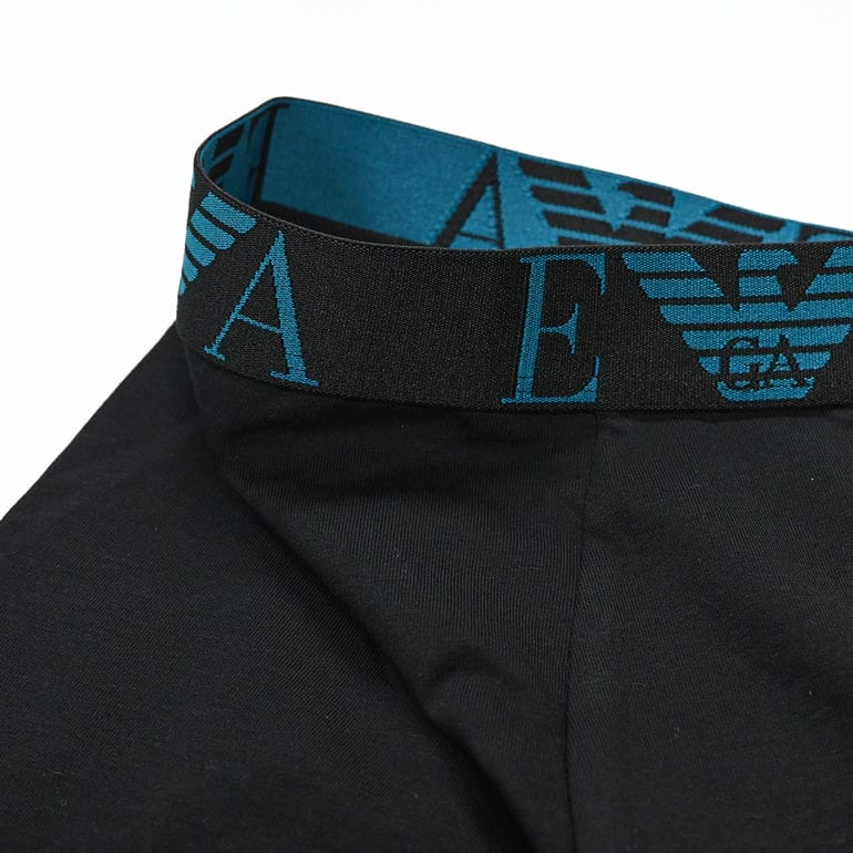 エンポリオ アルマーニ EMPORIO ARMANI 下着 アンダーウェア ボクサーパンツ 無地 モノグラムロゴ 3パック 全3サイズ メンズ グレー グリーン系 オレンジ EM000259 AF10778 MC061 MADE IN ITALY【スペシャルラッピング660円(別売り)】