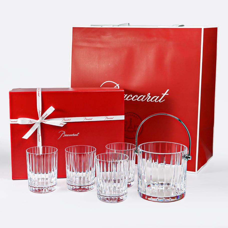 バカラ Baccarat ギフトセット グラス ハーモニー HARMONIE タンブラー 4個 アイスペール セット 2811179 【熨斗対応】 洋食器 <br>【スペシャルラッピング1100円(別売り)】
