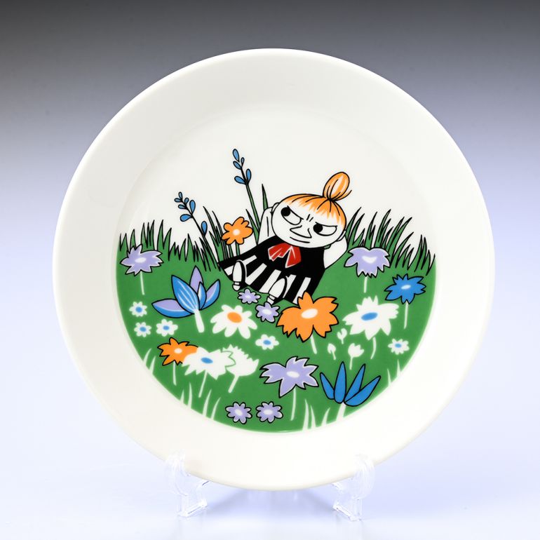 アラビア ARABIA プレート 19cm MOOMIN ムーミンコレクション 絵皿 ちびのミイ メドウ 1062215 北欧食器 洋食器 名入れ可有料【スペシャルラッピング660円(別売り)】