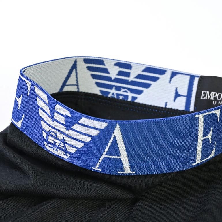 エンポリオ アルマーニ EMPORIO ARMANI 下着 アンダーウェア ボクサーパンツ メンズ 3パック ブラック 111357 3R715 50620【スペシャルラッピング660円(別売り)】