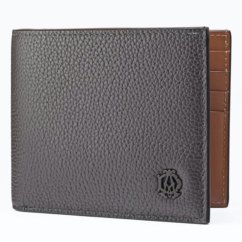 【名入れ可有料】ダンヒル dunhill 二つ折り財布 小銭入れなし バーリントン メンズ チョコレート ブラウン DU24F2106GN202 ウォレット 折財布 英国 <br>【スペシャルラッピング660円(別売り)】