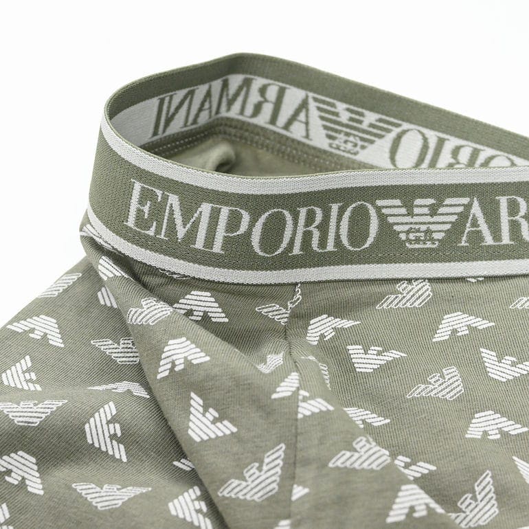 エンポリオ アルマーニ EMPORIO ARMANI 下着 アンダーウェア ボクサーパンツ 無地 イーグルロゴ 3パック 全3サイズ メンズ グレー ブラック EM000370 AF10779 MC065 MADE IN ITALY【スペシャルラッピング660円(別売り)】