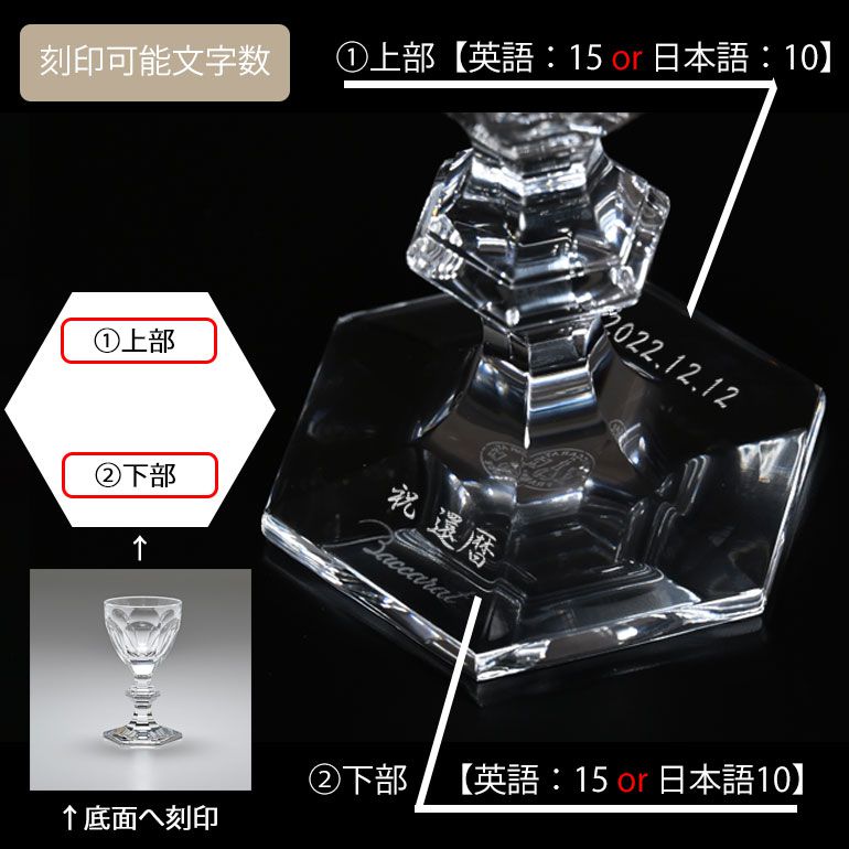 【名入れ可有料】バカラ Baccarat ギフトセット グラス アルクール スモールワイングラス 12.5cm 100cc 1201104 【熨斗対応】 洋食器 <br>【スペシャルラッピング660円(別売り)】