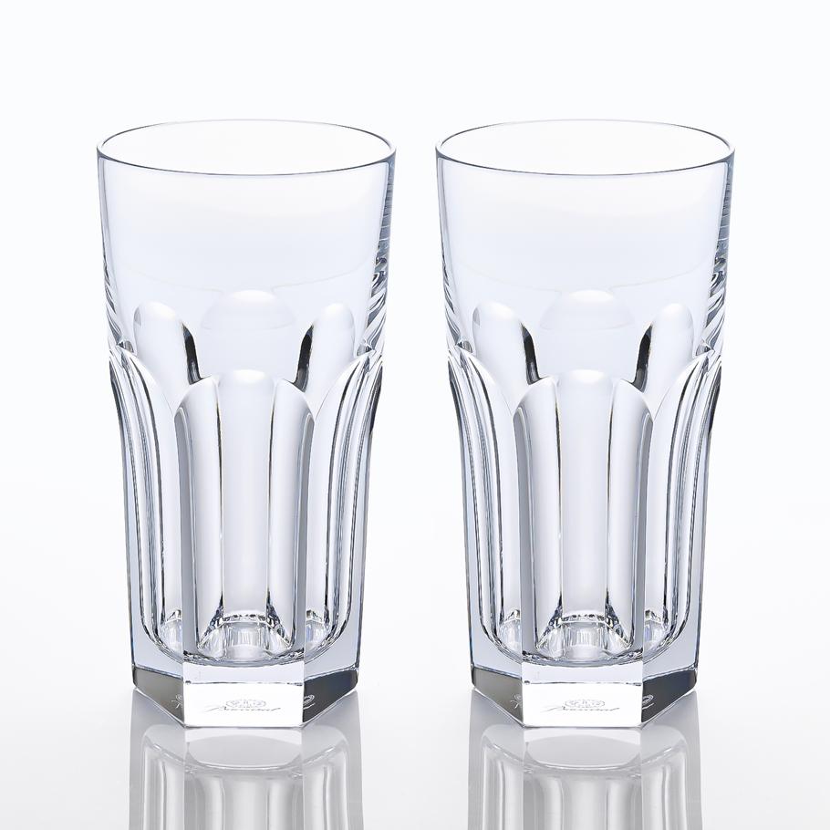 【名入れ可有料】バカラ Baccarat ギフトセット グラス ハイボール タンブラー ペア アルクール 高さ14cm 2811288 【熨斗対応】 洋食器 <br>【スペシャルラッピング660円(別売り)】