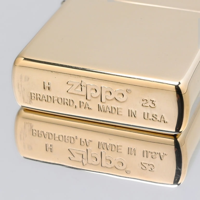 ZIPPO ジッポー ライター ジッポ REG H POL BRS WO SB レギュラー ハイ