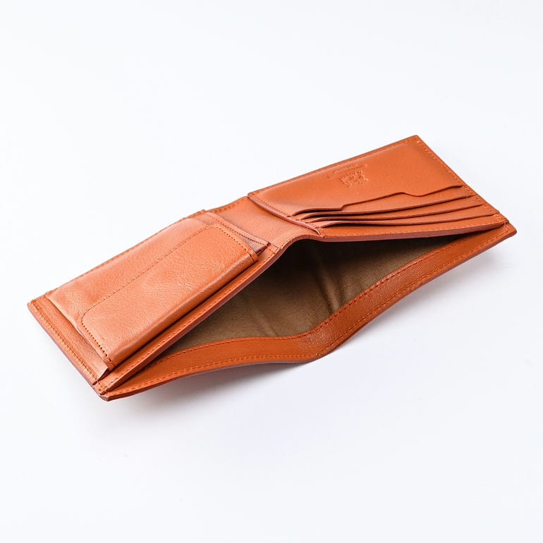 イルビゾンテ IL BISONTE 二つ折り財布 小銭入れ付 Cestello メンズ レディース キャラメル ヤキヌメ SBW069PV0001CA106N レザー ウォレット 箔押し名入れ可有料【スペシャルラッピング660円(別売り)】