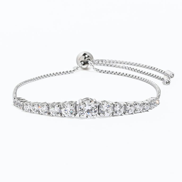 スワロフスキー SWAROVSKI ブレスレット Matrix マトリックス グラデーション クリア シルバー 5690677 ジュエリー アクセサリー【スペシャルラッピング660円(別売り)】