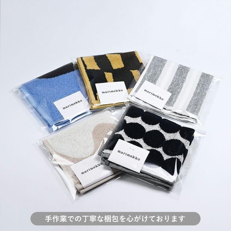 マリメッコ marimekko ハンドタオル 32cm ミニタオル ハンカチ Unikko ウニッコ MINIPYYHE オフホワイト オレンジレッド 75128 075128 130 北欧雑貨 北欧デザイン ネコポス限定【スペシャルラッピング660円(別売り)】