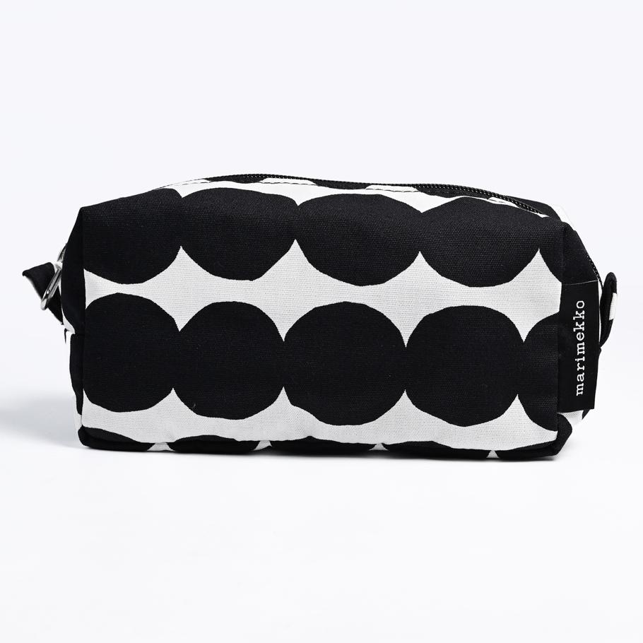 マリメッコ marimekko ポーチ コスメティックポーチ 旅行ポーチ ペンケース Rasymatto ラシィマット ホワイト 047245 190 北欧雑貨 北欧デザイン ネコポス限定 送料無料<br>【スペシャルラッピング660円(別売り)】