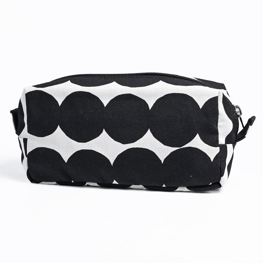 マリメッコ marimekko ポーチ コスメティックポーチ 旅行ポーチ ペンケース Rasymatto ラシィマット ホワイト 047245 190 北欧雑貨 北欧デザイン ネコポス限定 送料無料<br>【スペシャルラッピング660円(別売り)】
