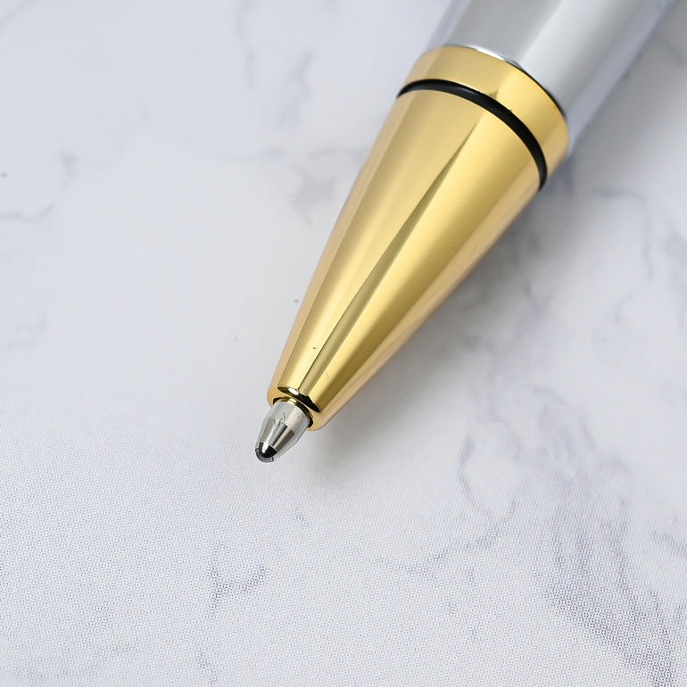 クロス ボールペン メンズ レディース BAILEY ベイリー メダリスト シルバー×ゴールド NAT0452-6 ギフト プレゼント 名入れ無料 名入れギフト ボールペン 文房具【スペシャルラッピング660円(別売り)】