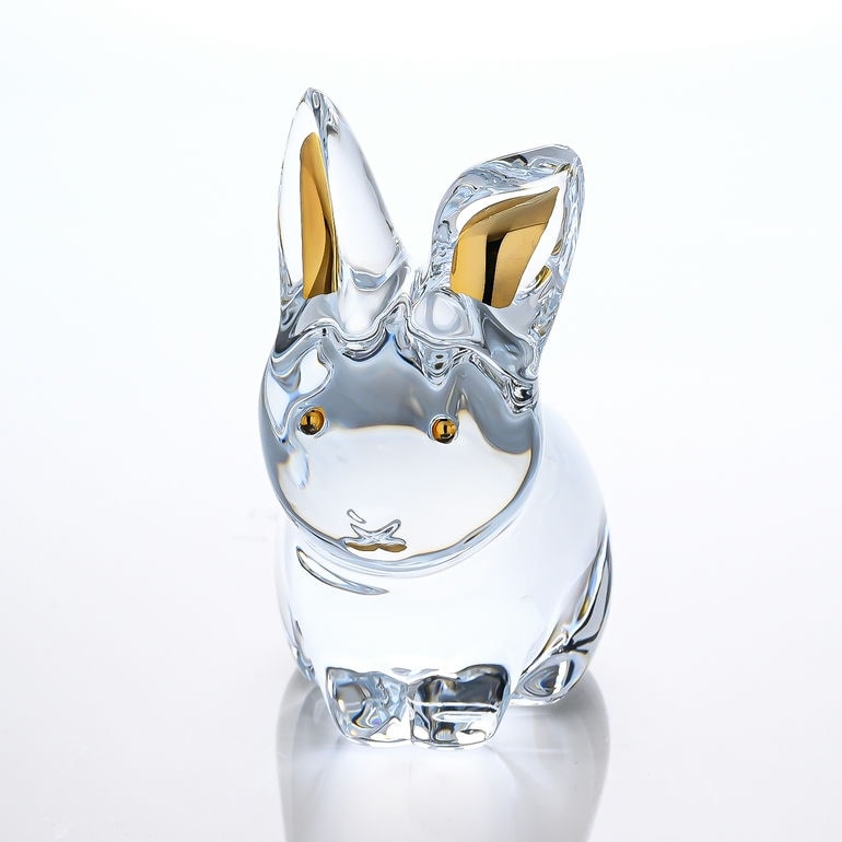バカラ 名入れ対応 Baccarat クリスタルフィギュア 2022年新作 ミニマルズ MINIMALS 兎 うさぎ ラビット 干支 2814806 【熨斗対応】 インテリア オブジェ 置物 洋食器 <br>【スペシャルラッピング660円(別売り)】