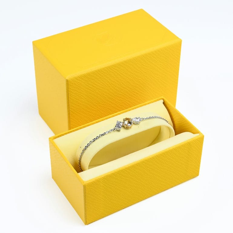 ★ピュアな煌めき【SWAROVSKI】Mesmera ブレスレット yellow スワロフスキー SWAROVSKI ブレスレット MESMERA レディース