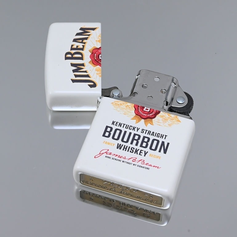 ジッポー ZIPPO JIM BEAM ジム・ビーム ブラス 1994 グッズ 送料￥185 ZIPPO ジッポー 49323 JIM BEAM ジムビーム ストリート