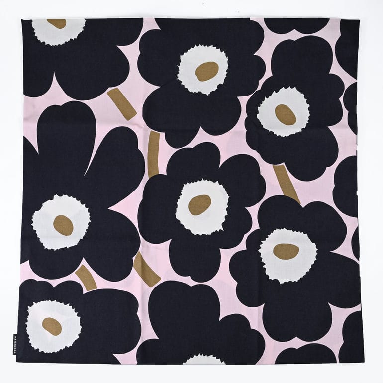 マリメッコ marimekko クッションカバー 50×50cm ピエニ ウニッコ ピンク チャコールグレー ライトブラウン ブラック 75342 075342 390 ヌードクッション別売り 北欧雑貨 北欧デザイン ネコポス限定【スペシャルラッピング660円(別売り)】
