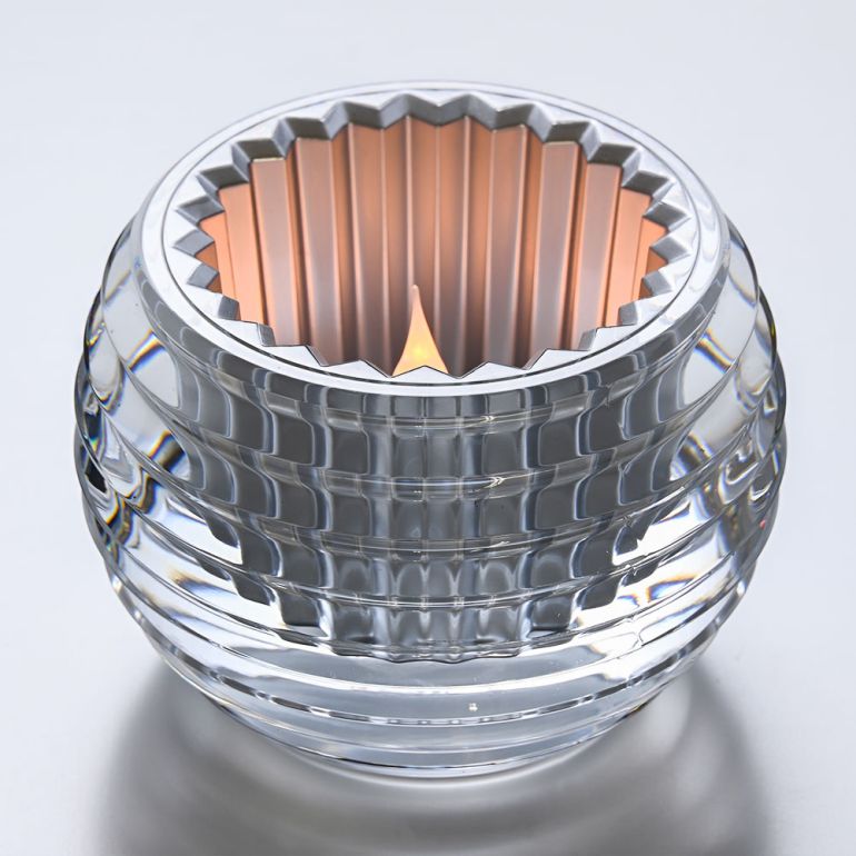 新品　Baccarat キャンドルホルダー EYE アイ ペア シルバー 2812812.jpg