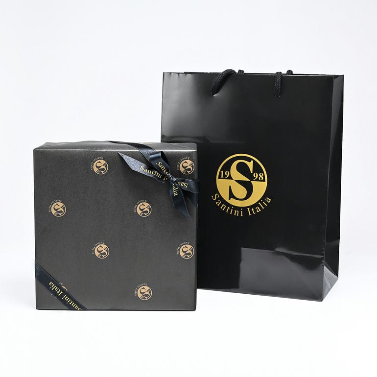 純正紙袋・純正ラッピング・純正リボン付】 サンティーニ SANTINI