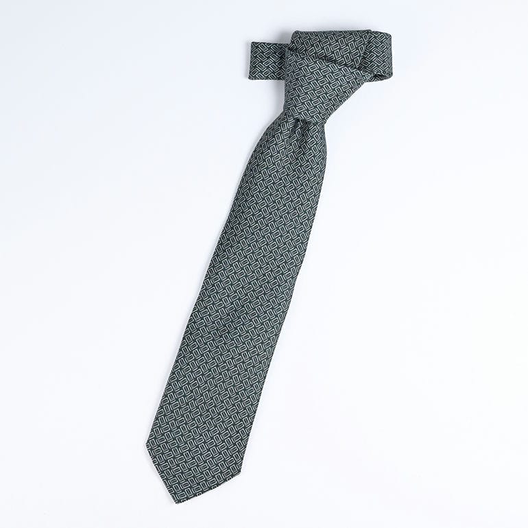 ダンヒル dunhill ネクタイ ハーネス メンズ エメラルド(グリーン系) 大剣幅8cm シルク100% 23FPTP1Y1311 MADE IN ITALY 英国 刺しゅう名入れ対応<br>【スペシャルラッピング660円(別売り)】