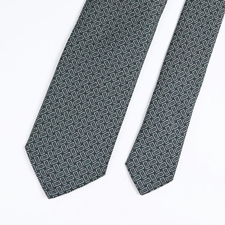 ダンヒル dunhill ネクタイ ハーネス メンズ エメラルド(グリーン系) 大剣幅8cm シルク100% 23FPTP1Y1311 MADE IN ITALY 英国 刺しゅう名入れ対応<br>【スペシャルラッピング660円(別売り)】