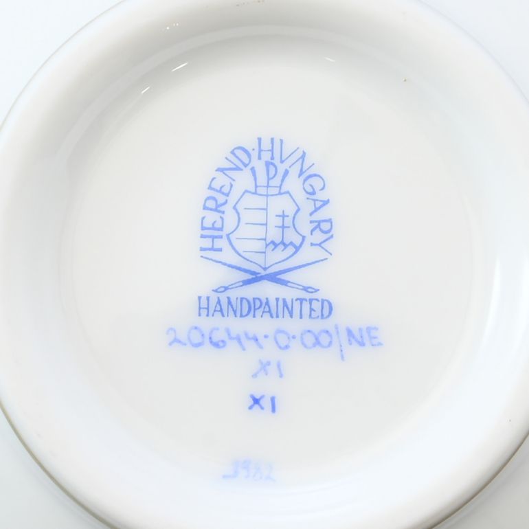 ヘレンド HEREND クリーマー ナルシス NEシリーズ 洋食器 120ml 手描き 20644000 NE【スペシャルラッピング660円(別売り)】