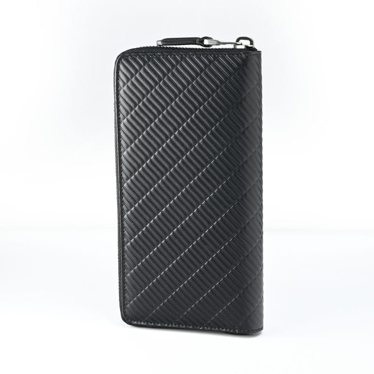 ダンヒル dunhill 長財布 メンズ コントゥア ラウンドファスナー ジップ コートウォレット ブラック 24R2180PX001 英国<br>【スペシャルラッピング660円(別売り)】