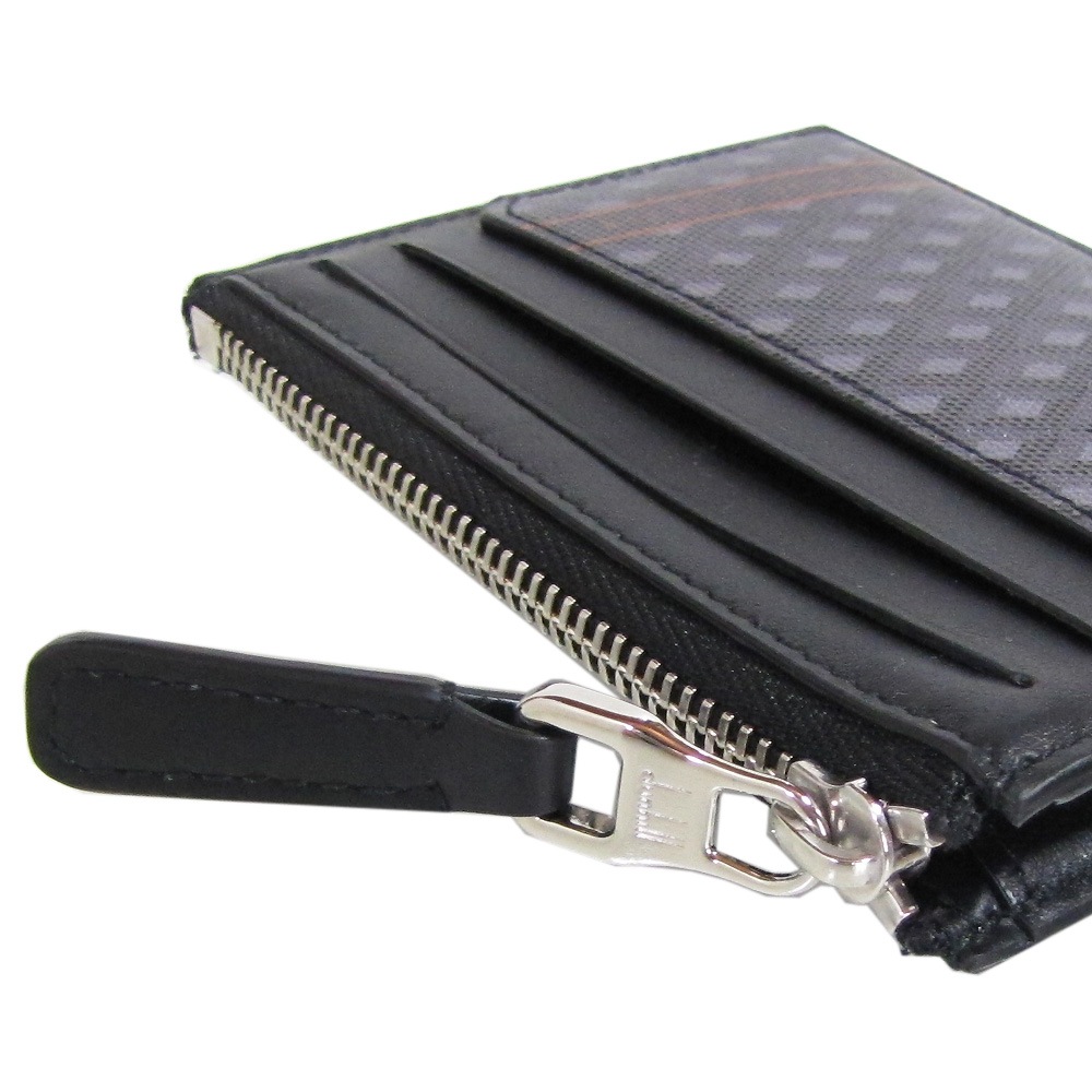 ダンヒル dunhill 財布 ミニ財布 スマートウォレット コインケース 小銭入れ メンズ エンジンターン ラゲッジキャンバス グレー 19F200ZCC030<br>【スペシャルラッピング660円(別売り)】