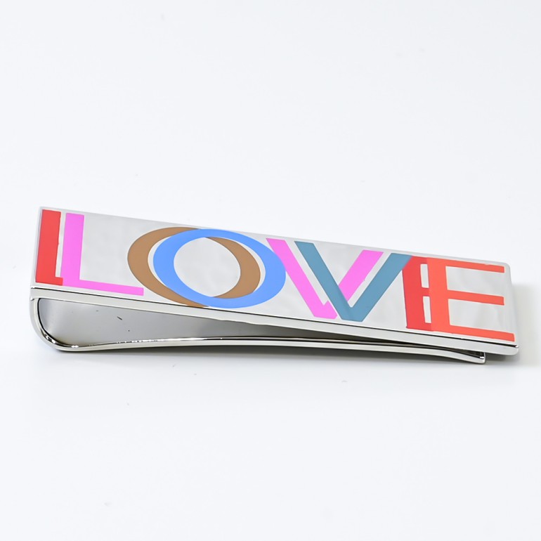 ポールスミス Paul Smith マネークリップ LOVE シルバー MONE FLOVE 1A 名入れ可有料【スペシャルラッピング660円(別売り)】