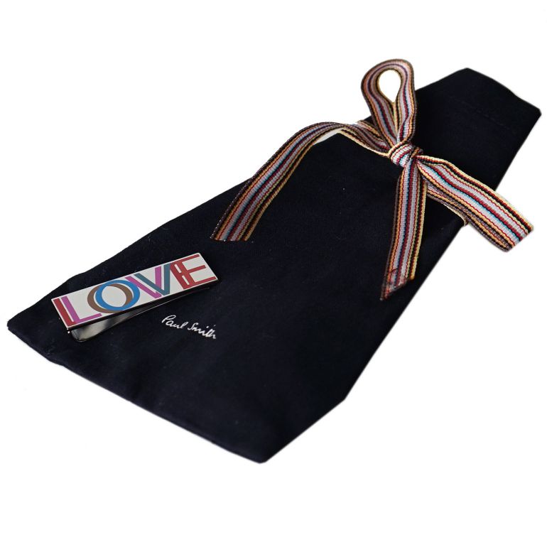 ポールスミス Paul Smith マネークリップ LOVE シルバー MONE FLOVE 1A 名入れ可有料【スペシャルラッピング660円(別売り)】