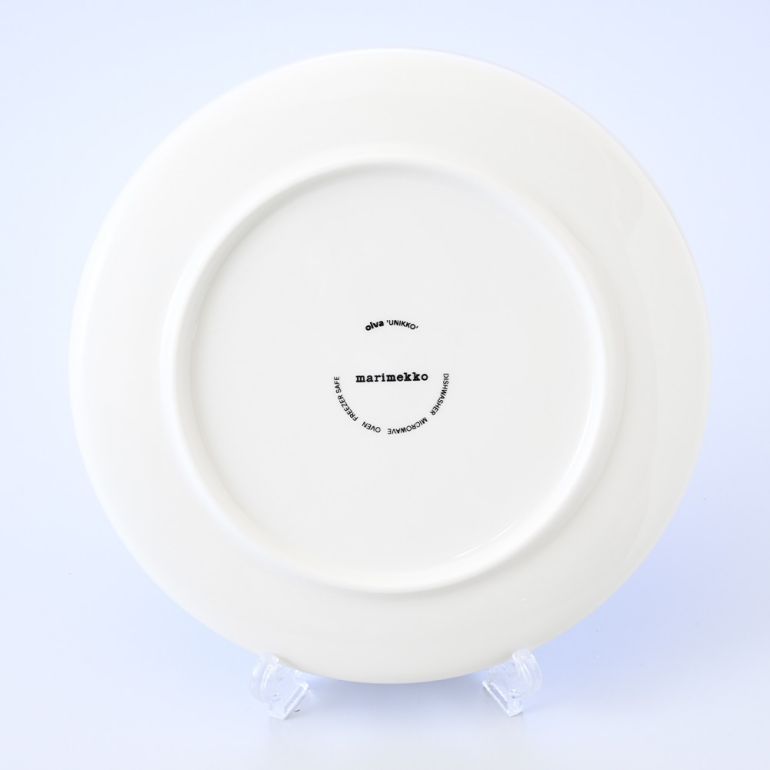 名入れ可有料】マリメッコ marimekko プレート 20cm Unikko ウニッコ