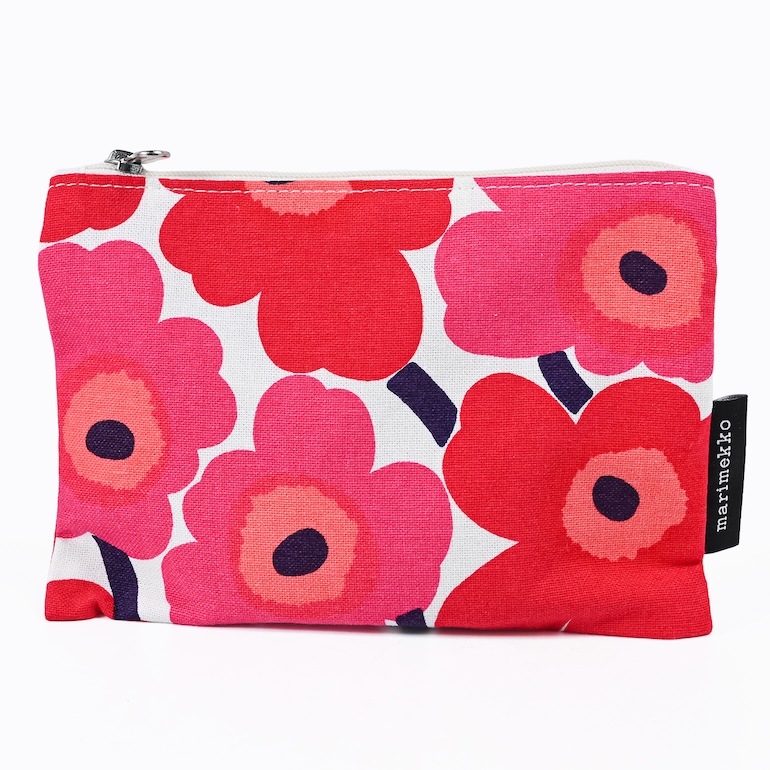 マリメッコ marimekko 小物入れ コスメティックポーチ ポーチ 薄型