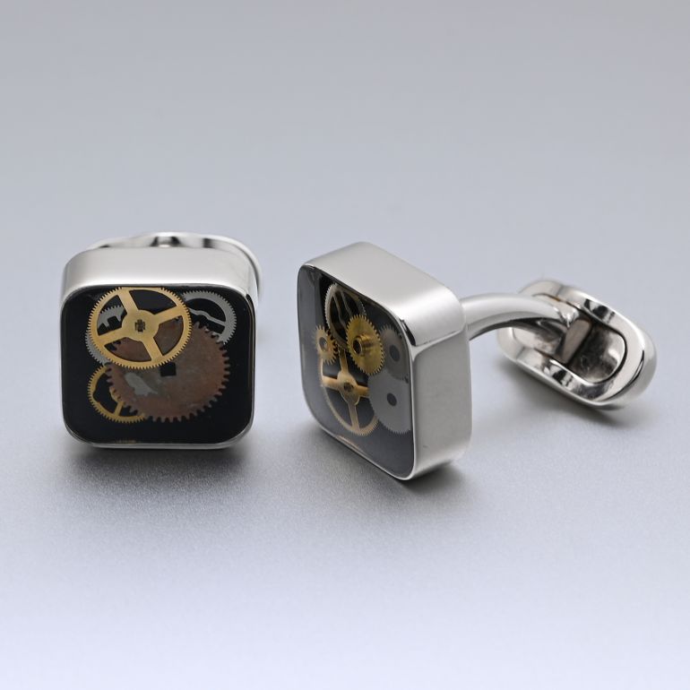 【スペシャルラッピング付き】【純正紙袋付き】モンアート MONART カフス 全9種 23種類から選べるスペシャルラッピング メンズ カフリンクス カフスボタン Made in Italy 正規代理店