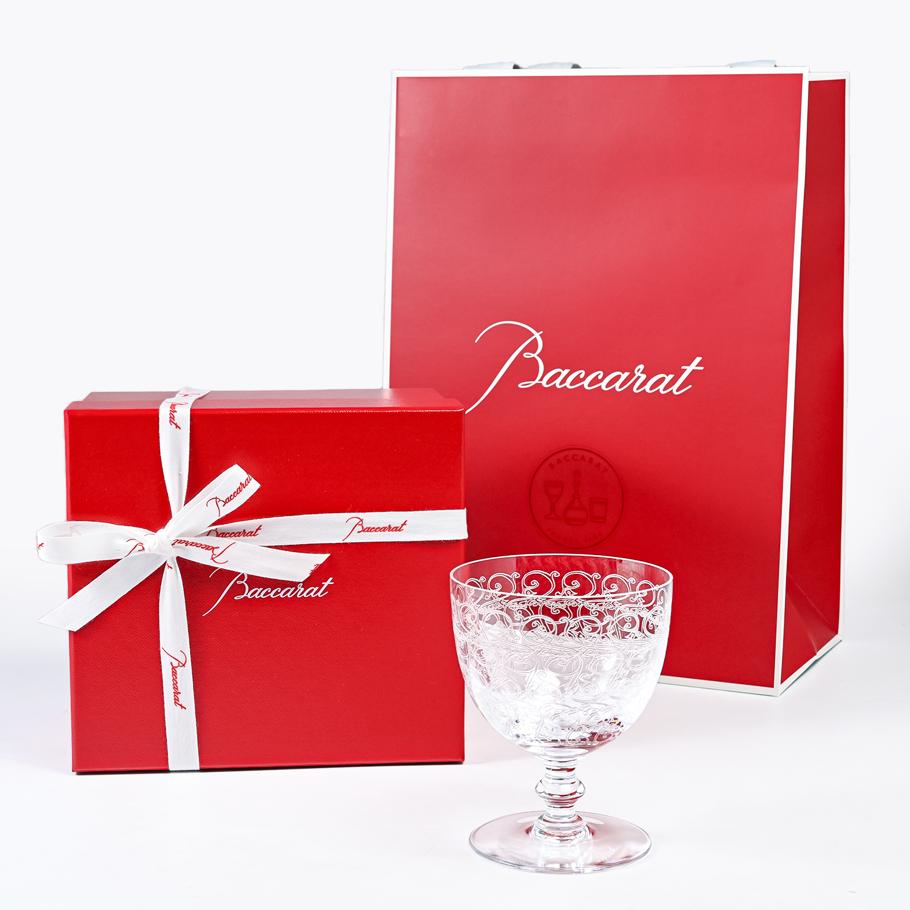 【名入れ可有料】バカラ Baccarat ギフトセット グラス ローハン ワイン 10cm 210ml 大(L) 1510103 【熨斗対応】 洋食器 【スペシャルラッピング660円(別売り)】