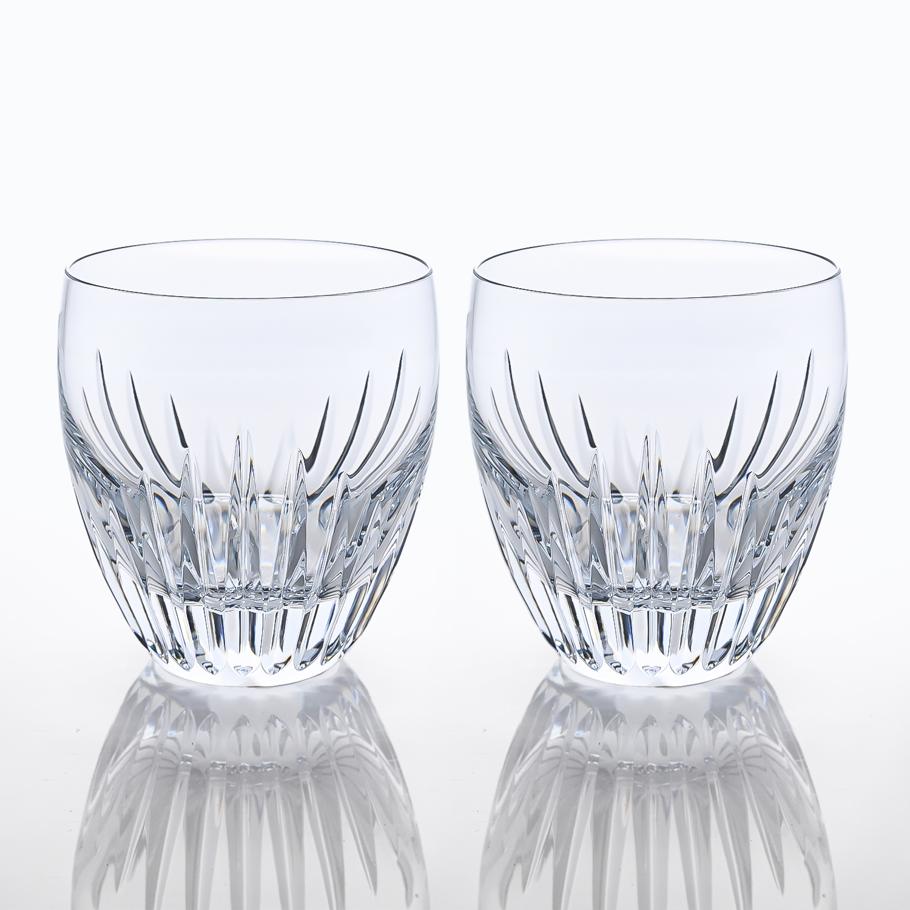 【名入れ可有料】バカラ Baccarat ギフトセット グラス ペア MASSENA マッセナ タンブラー オールドファッション ロックグラス 10cm M 370ml 1344282 2811295 【熨斗対応】 洋食器 <br>【スペシャルラッピング660円(別売り)】