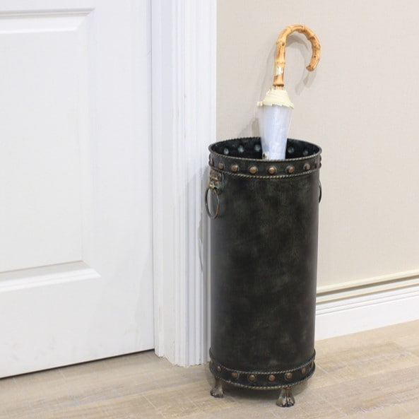 アイアン傘立て ライオン飾り 高さ55cm