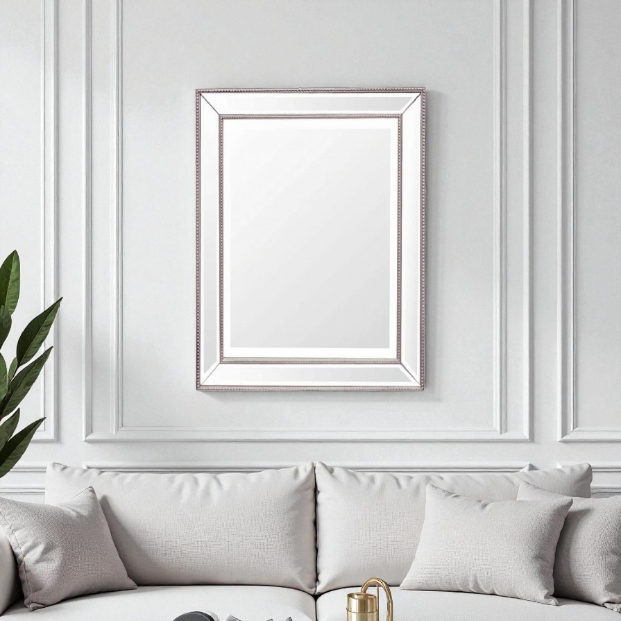 ドットへベルエッジミラー 高さ84cm | ミラー,壁掛けミラー