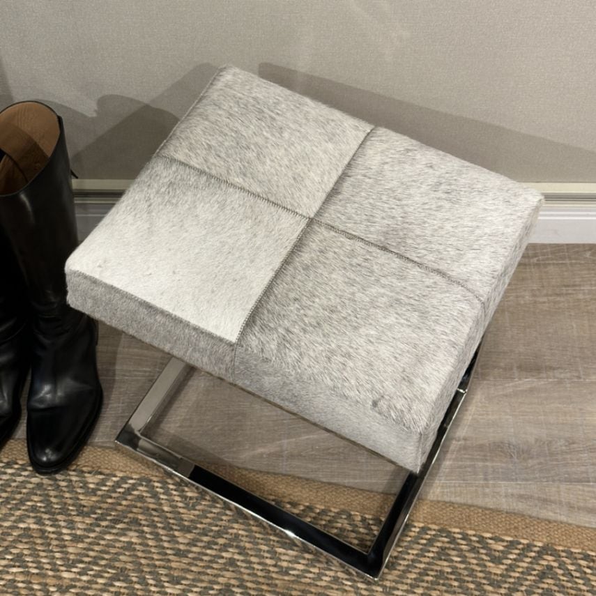 リアルファースツール グレー | 家具,チェア,スツール |インテリア雑貨