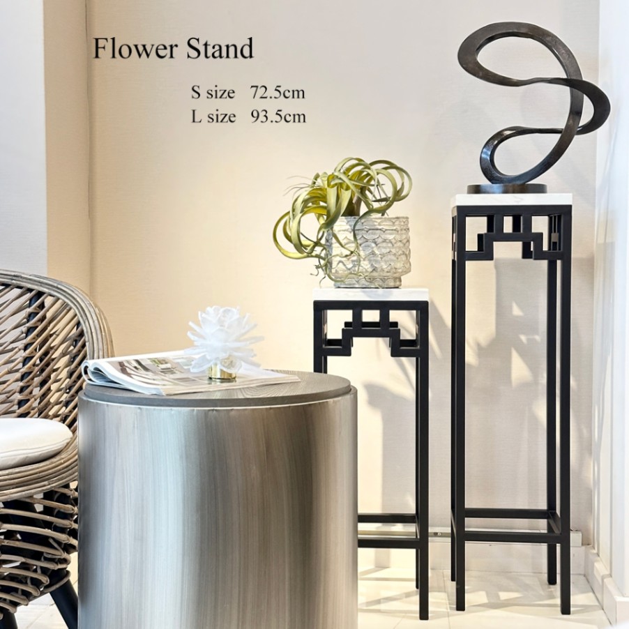 モダンフラワースタンド 高さ93cm | アイアンインテリア,テーブル