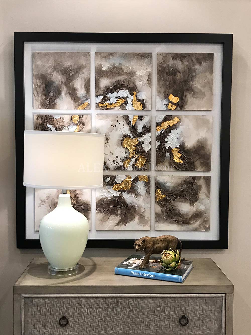 MODERN PEOPLES グリッド アートフレーム/ホワイト Grid Art Frame