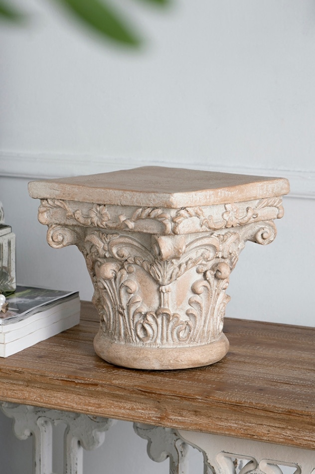 台座 アクセントテーブル 宮殿柱デザイン | インテリアデコレーション