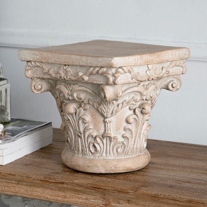 台座 アクセントテーブル 宮殿柱デザイン | インテリアデコレーション