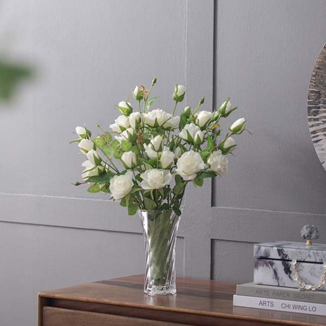 ガラスフラワーベース