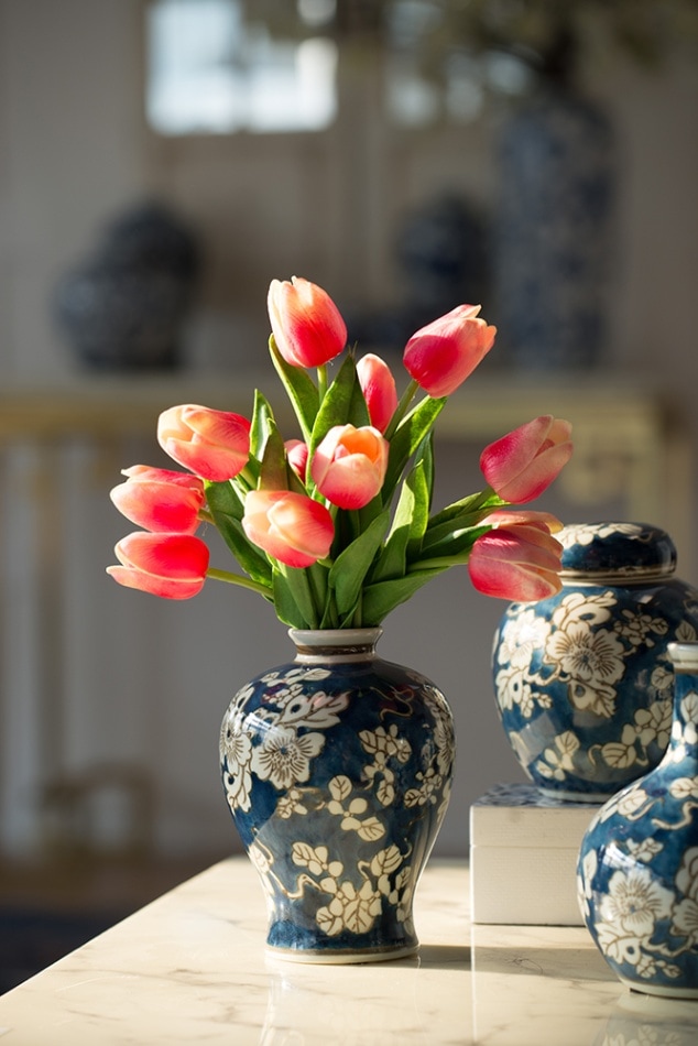 陶器　花瓶　花入　フラワーベース　壺　置物 壺 壷 つぼ フラワーベース 蓋付き フタ オリエンタル 置物